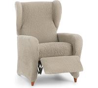 ECOMMERC3 | Fodera per poltrona a 1 posto, universale e versatile - Fodera per poltrona in lino, facile da posizionare per schienale, seduta e bracci