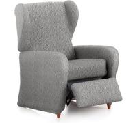 ECOMMERC3 | Fodera per poltrona Relax Bielastico 4 pezzi, vestibilità traspirante - Fodera per poltrona relax grigio chiaro protezione dall'usura quotidiana