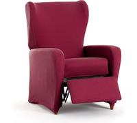 ECOMMERC3 | Fodera per poltrona Relax Bielastico in 4 pezzi, regolabile, protezione completa contro l'usura - Fodera per poltrona Bordeaux traspirante e facile da posizionare, aspetto di rivestimento