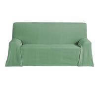 ECOMMERC3 | Foulard multiuso dimensioni 130 x 180 cm sia per divano che per letto, copriletto multiuso colore verde copriletto decorativo - Jarapa protettivo ed elegante