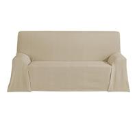 ECOMMERC3 | Foulard multiuso dimensioni 180 x 260 cm sia che per letto, copriletto multiuso color beige, copriletto decorativo - Jarapa protettivo ed elegante leggero
