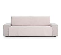 ECOMMERC3 | Foulard Multiuso Reversibile Half Panama Dimensioni 130 x 180 Copre Divano e Letto - Foulard Tessuto Traspirante e Morbido al Tocco Colore Malva Protezione Versatile per Divani e Letti