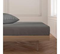 ECOMMERC3 | Lenzuolo con angoli per letto da 105 cm, 100% cotone morbido, traspirante e regolabile, per materassi fino a 30 cm di altezza