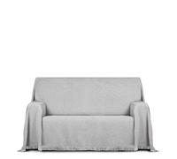 ECOMMERC3 | Plaid Multiuso Alessia Dimensioni 300x260 cm - Copriletto Multiuso Colore Grigio Copriletto Decorativo per Divano e Letto