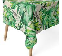 ECOMMERC3 | Tovaglia antimacchia per tavolo rettangolare dimensioni 100x140 cm | Tovaglia resinata antimacchia, ultra morbida, impermeabile, VIETNAM