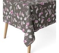 ECOMMERC3 | Tovaglia antimacchia per tavolo rettangolare dimensioni 250x140 cm | Tovaglia resinata antimacchia, ultra morbida, impermeabile, OLGA MAGENTA