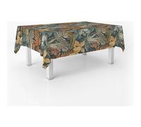 ECOMMERC3 | Tovaglia in tela cerata dimensioni 100x140 cm repellente macchie - Tovaglia in tela cerata color ESLA 100% Made in Spain - Non trasferisce liquidi