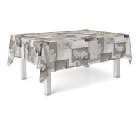ECOMMERC3 | Tovaglia in tela cerata dimensioni 200x140 cm repellente macchie - Tovaglia in tela cerata color ZEN FOGLIE 100% Made in Spain - Non trasferisce liquidi