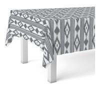 ECOMMERC3 | Tovaglia in tela cerata rettangolare dimensioni 100 x 140 cm - stile, durata e facile pulizia per il tuo tavolo - Tovaglia in tela cerata antimacchia e impermeabile - Mallorca Nero