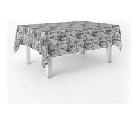 ECOMMERC3 Tovaglia plastificata antimacchia rettangolare 200x140 cm Tago | Per la settimana e per la domenica, tela cerata impermeabile, protegge il piano, si pulisce con un panno umido