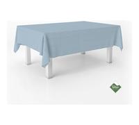 ECOMMERC3 | Tovaglia Vichy antimacchia per tavolo rettangolare dimensioni 140x140 cm | Tovaglia resinata antimacchia, ultra morbida, impermeabile, Vichy Blu