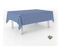 ECOMMERC3 | Tovaglia Vichy antimacchia per tavolo rettangolare dimensioni 240x140 cm | Tovaglia resinata antimacchia, ultra morbida, impermeabile, Vichy Royal