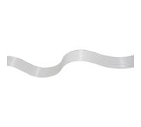econ connect 28AWG8GR Cavo piatto Passo: 1.27 mm 8 x 0.08 mm² Grigio 30.50 m
