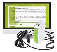 econ Solutions econ sens3PRO-400A - Dispositivo di analisi di rete, 3 fasi, con funzione Logger