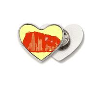 Econocs Town China Canton Cuore Metallo Pin Spilla Clip Love