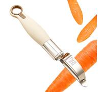 Economa per patate, pelapatate in acciaio inossidabile con grattugia antiruggine, manico antiscivolo con grattugia e taglierina multifunzione, accessorio da cucina lavabile in lavastoviglie per L