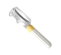 Economa per verdure - Taglio multifunzione in acciaio inossidabile | Econome cucina per carote e agrumi, per carote, insalata, uva mango, arance, pomodori, aglio, ideale per casa, barbecue, campeggio