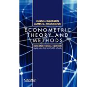 Econometric Theory and Methods: International Edition