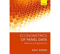 Econometrics of Panel Data: Methods and Applications