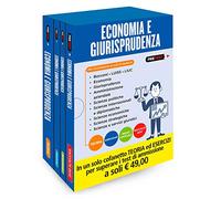 Economia e giurisprudenza pre-test. Cofanetto