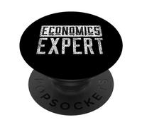 Economia Esperto Economista Economia Macro Micro Finanza PopSockets PopGrip Adesivo