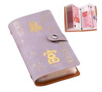 Economia in contanti, raccoglitore di risparmio di denaro - 2025 Binder di risparmio di denaro di grande capacità - 50 fogli Libro di gestione finanziaria dei compartimenti per la gestione della cassa