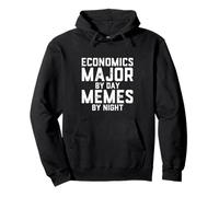 Economia Major By Day Memes By Night Economics Student Meme Felpa con Cappuccio