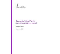Economic Crime Plan 2: outcomes progress report: Home Office Research Report including CD-ROM of data