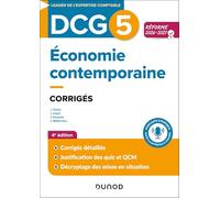 Economie contemporaine DCG 5: Corrigés