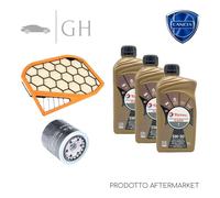 ECONOMY - KIT TAGLIANDO 2 FILTRI + 3 LT OLIO 5W30 LANCIA YPSILON 1.0 HYBRID 69CV