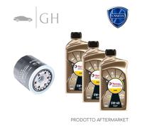 ECONOMY - KIT TAGLIANDO FILTRO OLIO + 3 LT OLIO 5W40 LANCIA YPSILON 1.2 B 69 CV