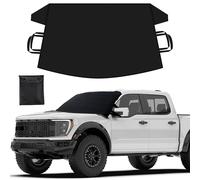 EcoNour Copertura antineve per parabrezza auto, adatta alla maggior parte delle auto, SUV, furgoni e camion, accessori invernali essenziali per finestrini anteriori, XL (188 x 109,2 cm)