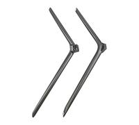 ECONTROLLY Base per TV 75H8G, gambe compatibili con Hisense Smart TV HU75A6860FUW 75H78G 75H8G 75Q7G 75Q8G