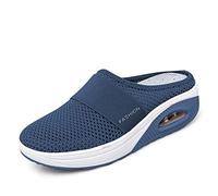 Ecoodisk Donne Mesh Mesh Leggero Schede da Donna Slifori Scarpe a Cuneo Sandali per Cuscino Femminile Sneakers Casual con Fondo Spesse Plus Taglia 43-Darkblue,39