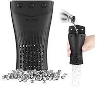 ecooe 1200 Perline di per Pulizia con Custodia in Silicone, Riutilizzabili Perle di Pulizia in Acciaio Inox, per Decanter, Bottiglie, Vasi, Caraffe, Senza Graffi