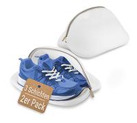 Ecooe 2 Pezzi Sacchetti per Scarpe Lavanderia Sacchetto Scarpe Borse per Bucato con Cerniera Zip Proteggi Reggiseno per Lavatrice, Organizzatore e Viaggio