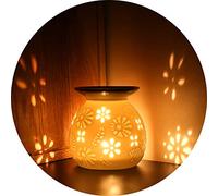 Ecooe lampade Aroma in Ceramica con Il Cucchiaio di Candela