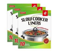 ECOOPTS - Sacchetti per cottura lenta, 30 pezzi, misura grande, 3 pezzi