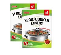 ECOOPTS Sacchetti usa e getta per cottura lenta, di piccole dimensioni, adatti per pentole ovali e rotonde (20)