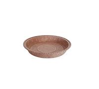 Ecopack stampi rotondi carta monouso per crostatina, tortine e quiche in carta antiaderente, adatti al forno max a 220°C, misure cm 11x2, 50 pezzi