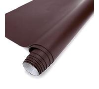 Ecopelle Adesiva, Pelle Adesiva per Riparazioni 40 x 150 cm, Patch per Riparazione in PU Pelle per Divani, Seggiolino Auto, Borse, Giacche, Artigianato fai-da-te, Marrone