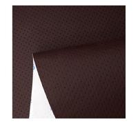 Ecopelle Adesiva Toppa autoadesiva per riparazione in pelle con perforazioni traspiranti, divano, ristrutturazione del seggiolino auto, riparazione, taglio fai da te e nastro di riparazione(Brown,20x3