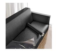 Ecopelle Adesiva Toppe Autoadesive In Pelle PU, Tessuto Nero, Toppe In Vinile, Kit Di Riparazione Strappi Per Mobili, Divani, Poltrone, Sedili Auto(100x40cm)