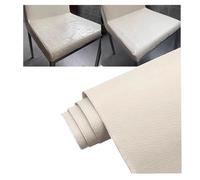 Ecopelle Adesiva Toppe In Pelle Beige For Mobili, Toppe Autoadesive In Pelle For Riparare Sedili Auto, Divani, Sedie, Barche, Borse(200x50cm/78.7x19.7 in)