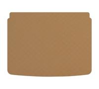 Ecopelle BEIGE SCURO, Tappetini bagagliaio per Fiat 500X 2014-…