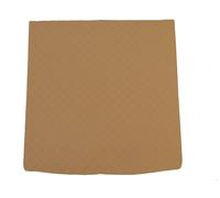 Ecopelle BEIGE SCURO, Tappetini bagagliaio per VW iD.7 Tourer 2024-… superiore