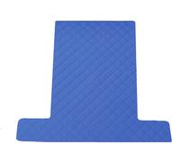 BLU SCURO Tappetino bagagliaio Ecopelle per Mercedes W120 180 corto 1953-1962, t