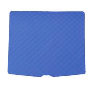 Ecopelle BLU SCURO, Tappetini bagagliaio per Peugeot 3008 III Ibrido 2024-… supe