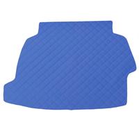 Ecopelle BLU SCURO, Tappetini bagagliaio per Toyota C-HR II Hybrid 2,0 4x4 2024-
