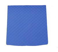Ecopelle BLU SCURO, Tappetini bagagliaio per VW iD.7 Tourer 2024-… superiore